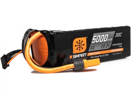 SPEKTRUM SMART LIPOL 5000mAh 30C 22.2V