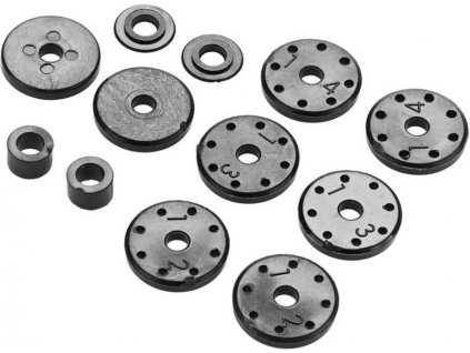 Arrma AR330339 Píst tlumiče, sada (2): Nero