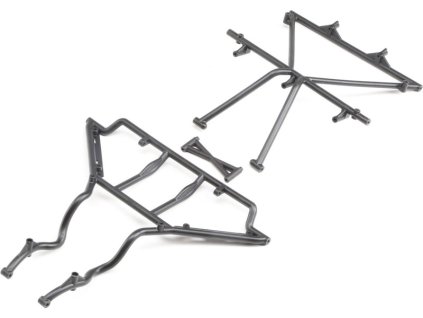 Losi Rám přední, střecha: Super Rock Rey