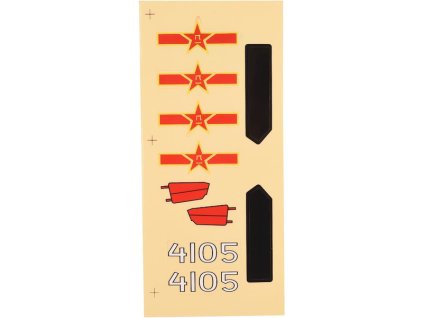 E-flite Samolepky: UMX MiG-15