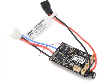 Spektrum přijímač s ESC: UMX Mig-15