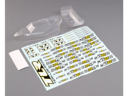 TLR Karosérie nenabarvená s křídlem: 22 5.0