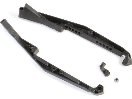 TLR Ochranné díly šasi, držák větráku: 22 5.0