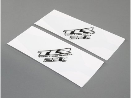 TLR Ochranná samolepka šasi (2): 22T 4.0