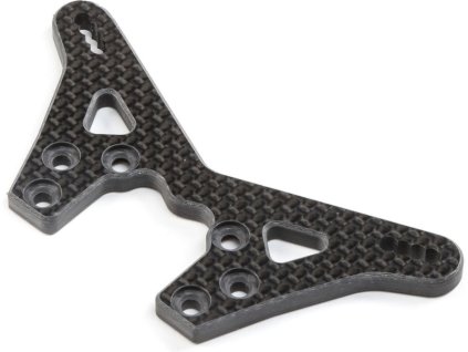 TLR Věž tlumičů zadní snížená +2mm uhík: 22 5.0