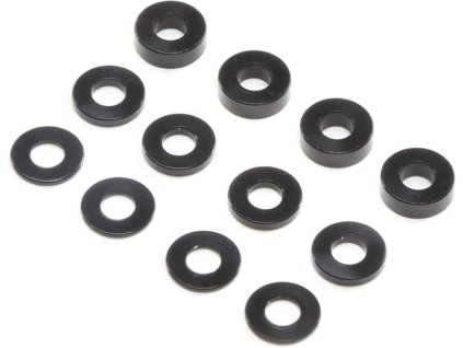 TLR Podložka M3 hliník pro Caster blok (4)