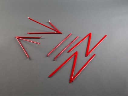 Hangar 9 sada ocelových vzpěr křídel: Fokker D7