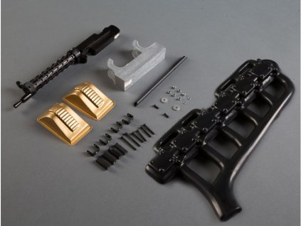 Hangar 9 maketa motoru, zbraní, kokpit: Fokker D7