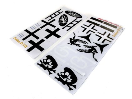 Hangar 9 samolepky: Fokker D7