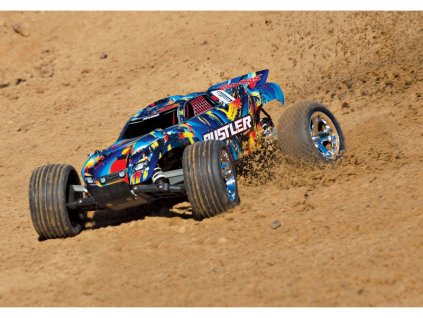 TRAXXAS RUSTLER 2WD RTR 1:10 (bez baterie a nabíječky)