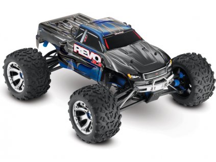 RC auto Traxxas Nitro Revo 3.3 4WD RTR 1:8 (modra)