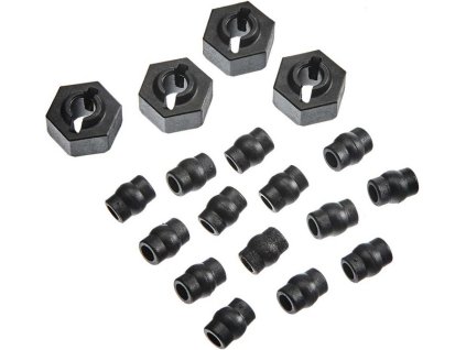 Arrma AR320386 Kulový čep, sada šestihranů kol