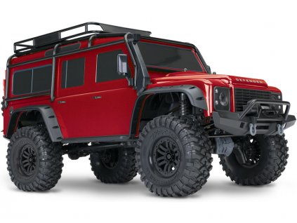 RC auto Traxxas TRX-4 Land Rover Defender 4WD RTR 1:10 (cervena)