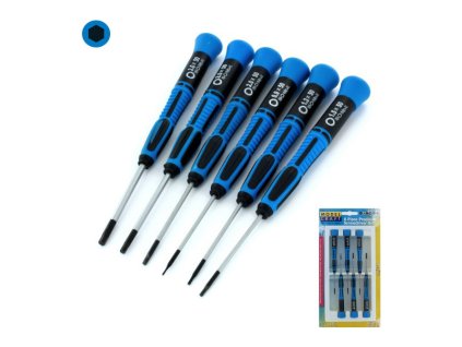 Modelcraft imbus šroubováky (sada 6ks)