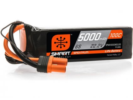 Baterie Spektrum Smart Li-Pol 5000mAh 100C 22.2V