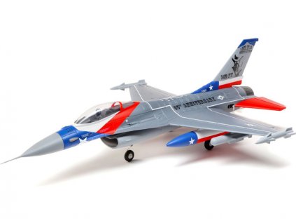 E-FLITE F-16 FALCON 0.7m SAFE SELECT BNF BASIC