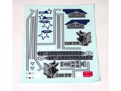 E-flite samolepky: F-16 Falcon