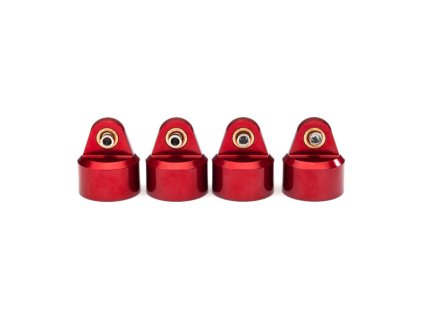 Traxxas hlava tlumiče GT-Maxx hliníková červená (4)