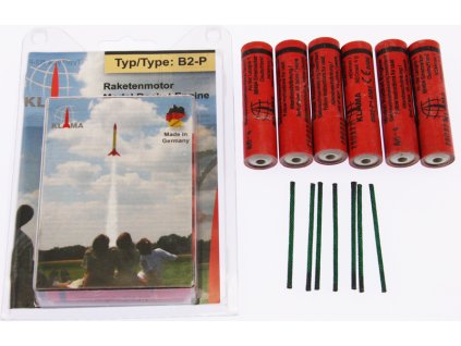 Klima raketový motor B2-P (6ks)