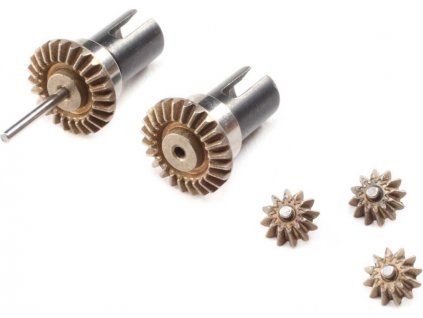 Losi Výstup diferenciálu, převody diferenciálu: Mini-T 2.0