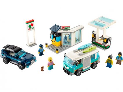 LEGO City - Benzínová stanice