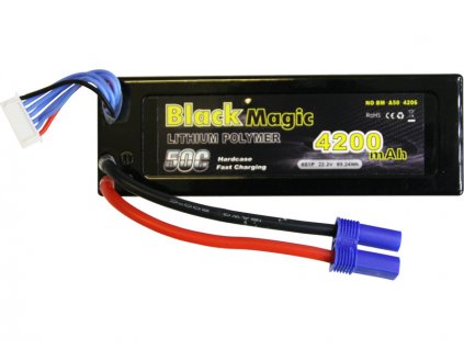 BLACK MAGIC LIPOL 4200mAh 50C 22.2V