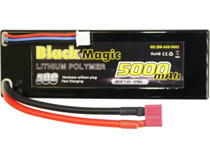 BLACK MAGIC LIPOL 5000mAh 50C 7.4V