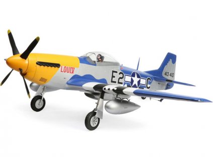 E-FLITE P-51D MUSTANG 1.5m BNF BASIC SMART  (skladem od 11.2.2020)