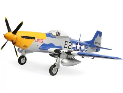 E-FLITE P-51D MUSTANG 1.5m BNF BASIC SMART (skladem od 11.2.2020)