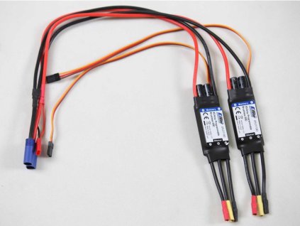 E-flite regulátor střídavý 40A Twin: A-10 Thunderbolt II 64mm EDF