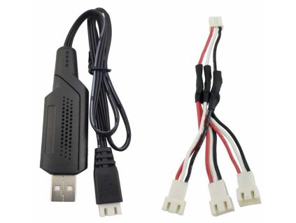 USB Charging Cable With 3 in 1 Cable For Eachine E511 E511S WiFi FPV RC Drone.jpg q50