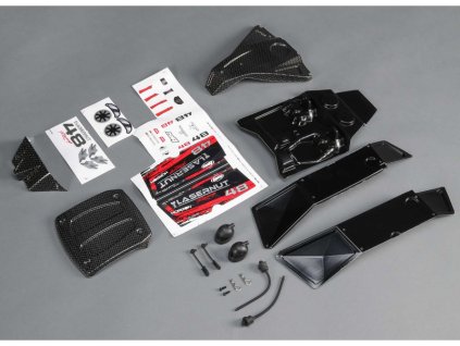 Losi karosérie červená: Ultra 4