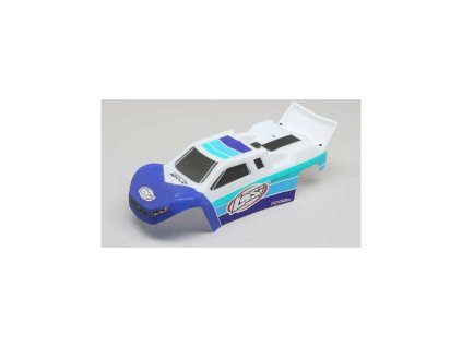 Losi karosérie modrá/bílá: Mini-T 2.0 BL