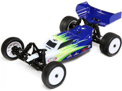 RC auto Losi Mini-B 2WD RTR 1:16 (modra)