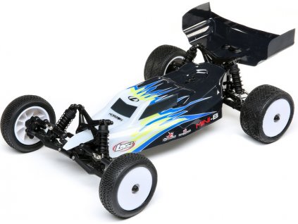 RC auto Losi Mini-B 2WD RTR 1:16 (cerna)