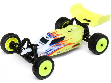 RC auto Losi Mini-B 2WD RTR 1:16 (zluta)