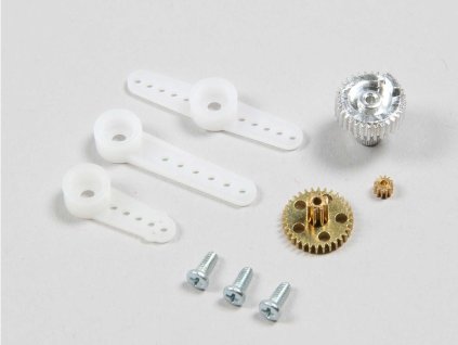 Spektrum páky serva, kovové převody: SA382