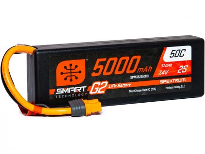 Baterie Spektrum Smart G2 Li-Pol 5000mAh 50C 7.4V