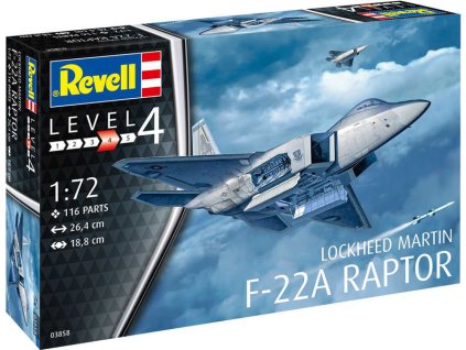 Revell Lockheed Martin F-22A Raptor (1:72)