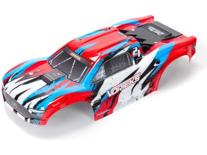 Arrma karosérie červená: Vorteks 4X4 BLX
