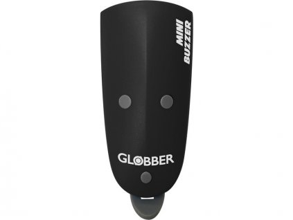 Globber - Mini Buzzer světlo se zvonkem Black