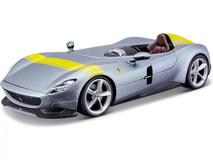 Bburago Ferrari Monza SP1 1:24 stříbrná