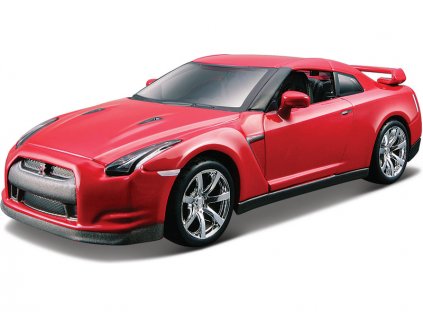 Bburago Nissan GT-R (R35) 2009 1:32 červená