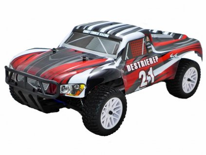 RC auto Himoto Short Course Corr Truck 4WD RTR 1:10 (cervena)