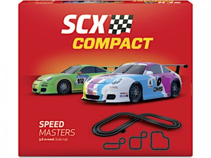 Autodráha SCX Compact Speed Masters 1:43