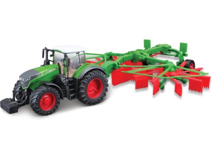 Bburago Fendt 1050 Vario with Whirl Rake