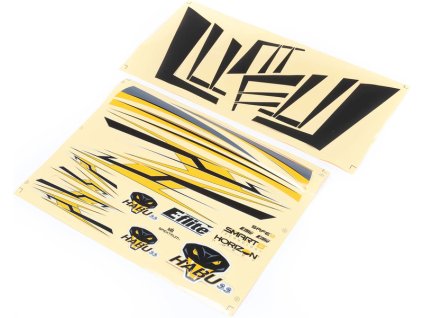 E-flite samolepky: Habu SS