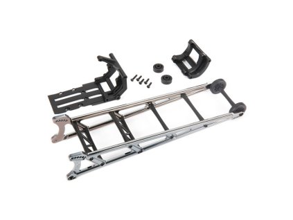 Traxxas wheelie kompletní černe chromovaná