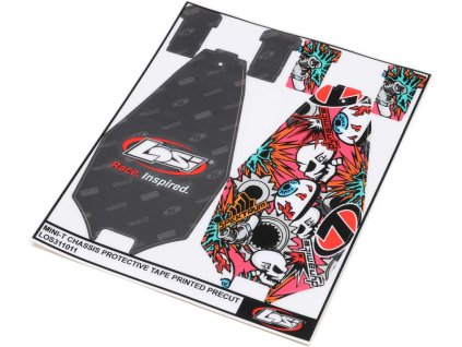 Losi ochranná samolepka šasi (2): Mini-T 2.0