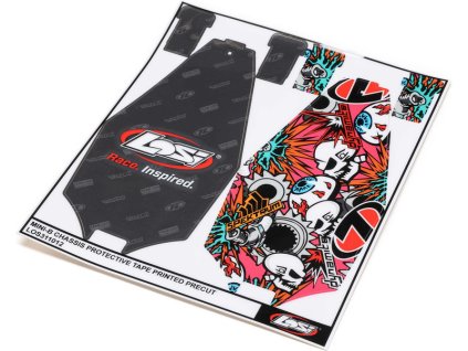 Losi ochranná samolepka šasi (2): Mini-B